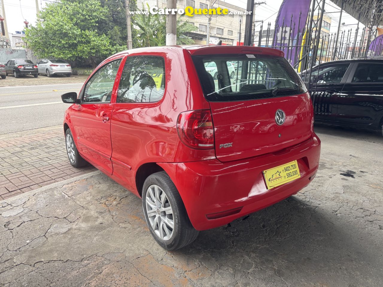 VOLKSWAGEN   FOX 1.0 MI TOTAL FLEX 8V 3P   VERMELHO 2010 1.0 FLEX - Loja