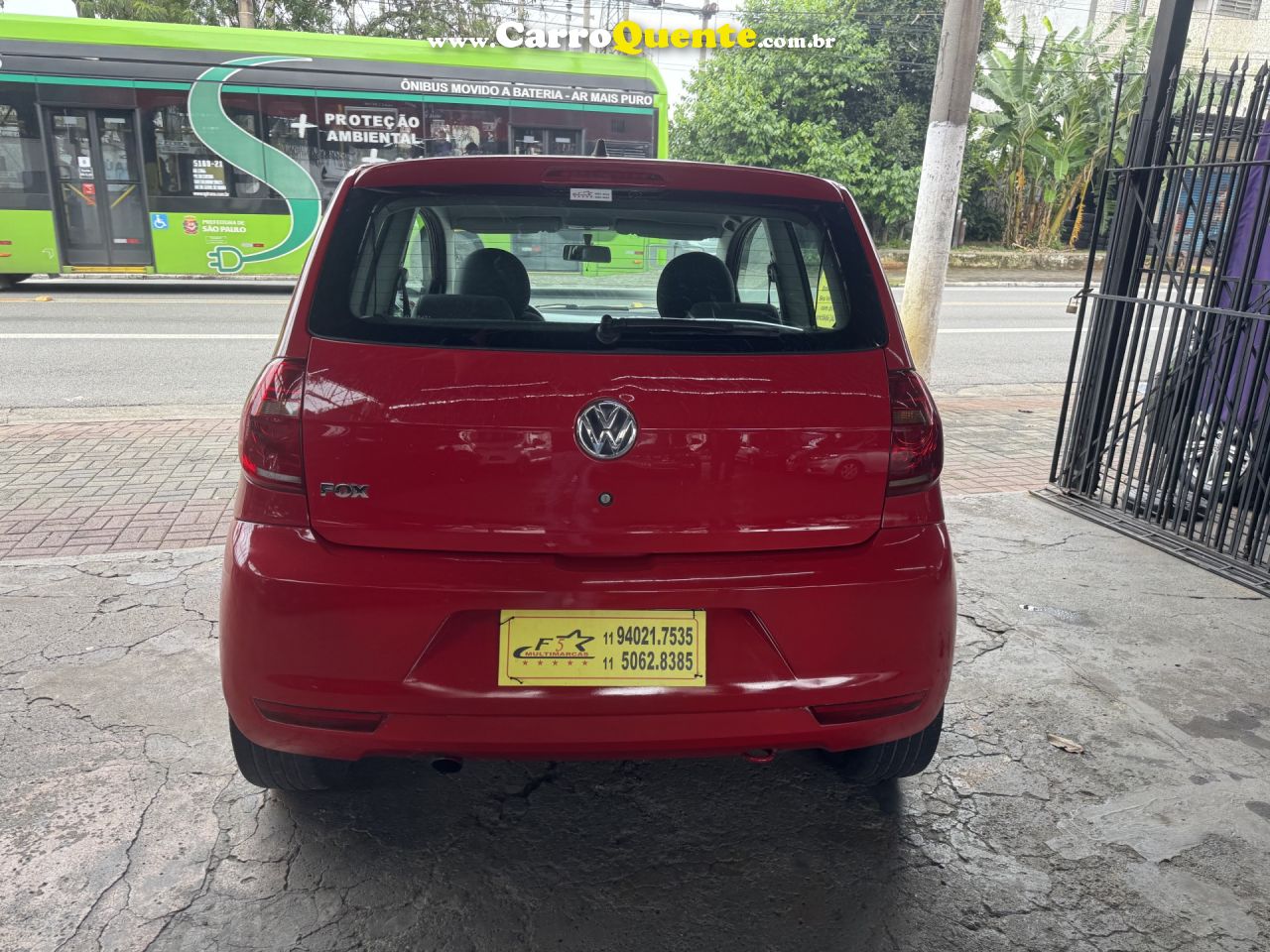 VOLKSWAGEN   FOX 1.0 MI TOTAL FLEX 8V 3P   VERMELHO 2010 1.0 FLEX - Loja