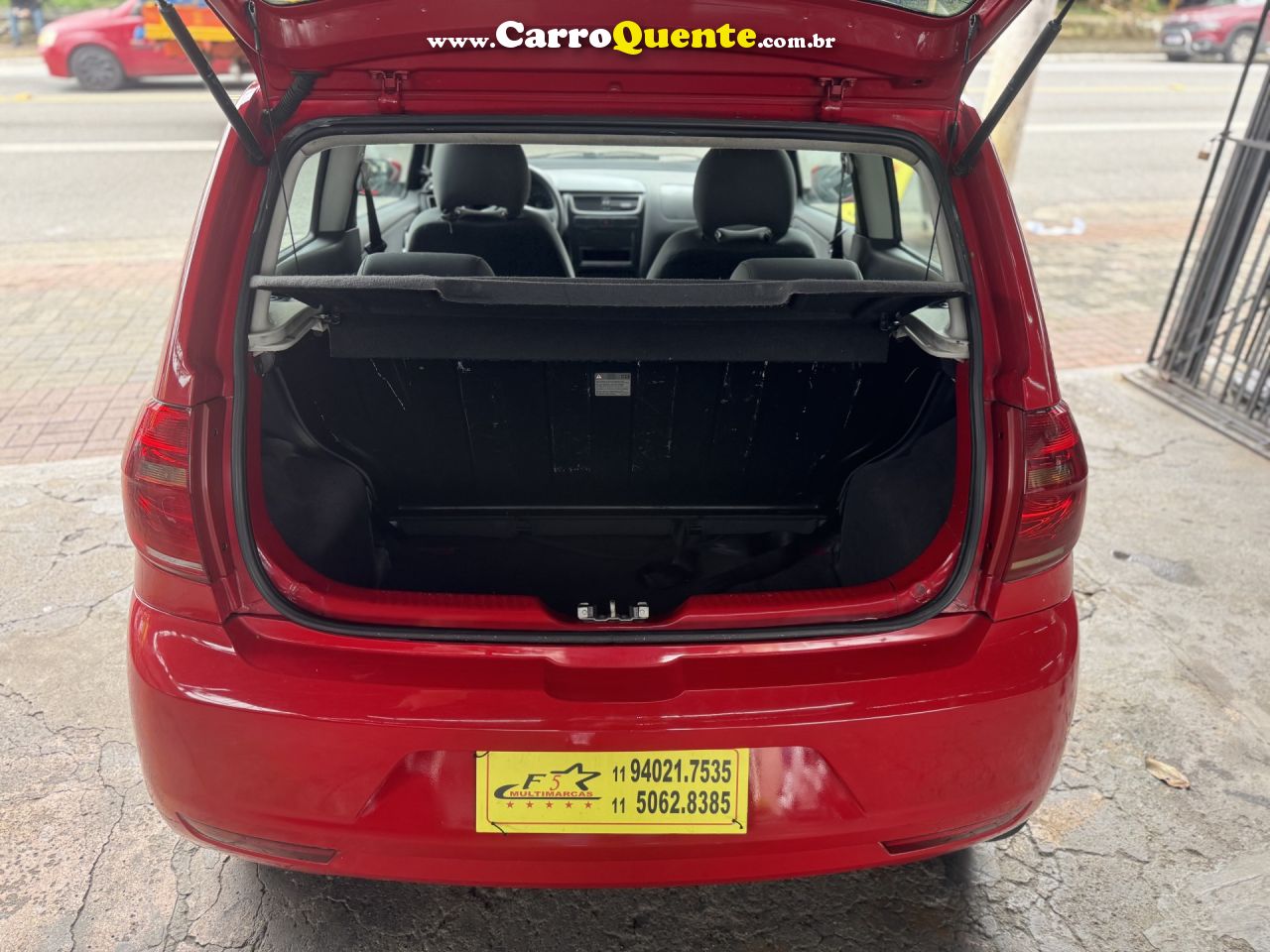 VOLKSWAGEN   FOX 1.0 MI TOTAL FLEX 8V 3P   VERMELHO 2010 1.0 FLEX - Loja