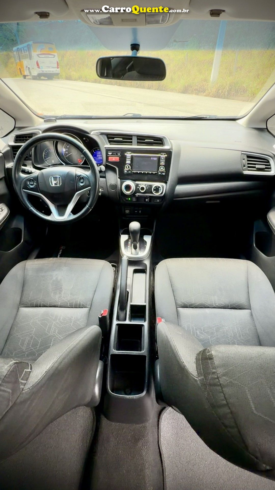 HONDA   FIT EXSEX 1.5 FLEXFLEXONE 16V 5P AUT.   CINZA 2016 1.5 GASOLINA - Loja