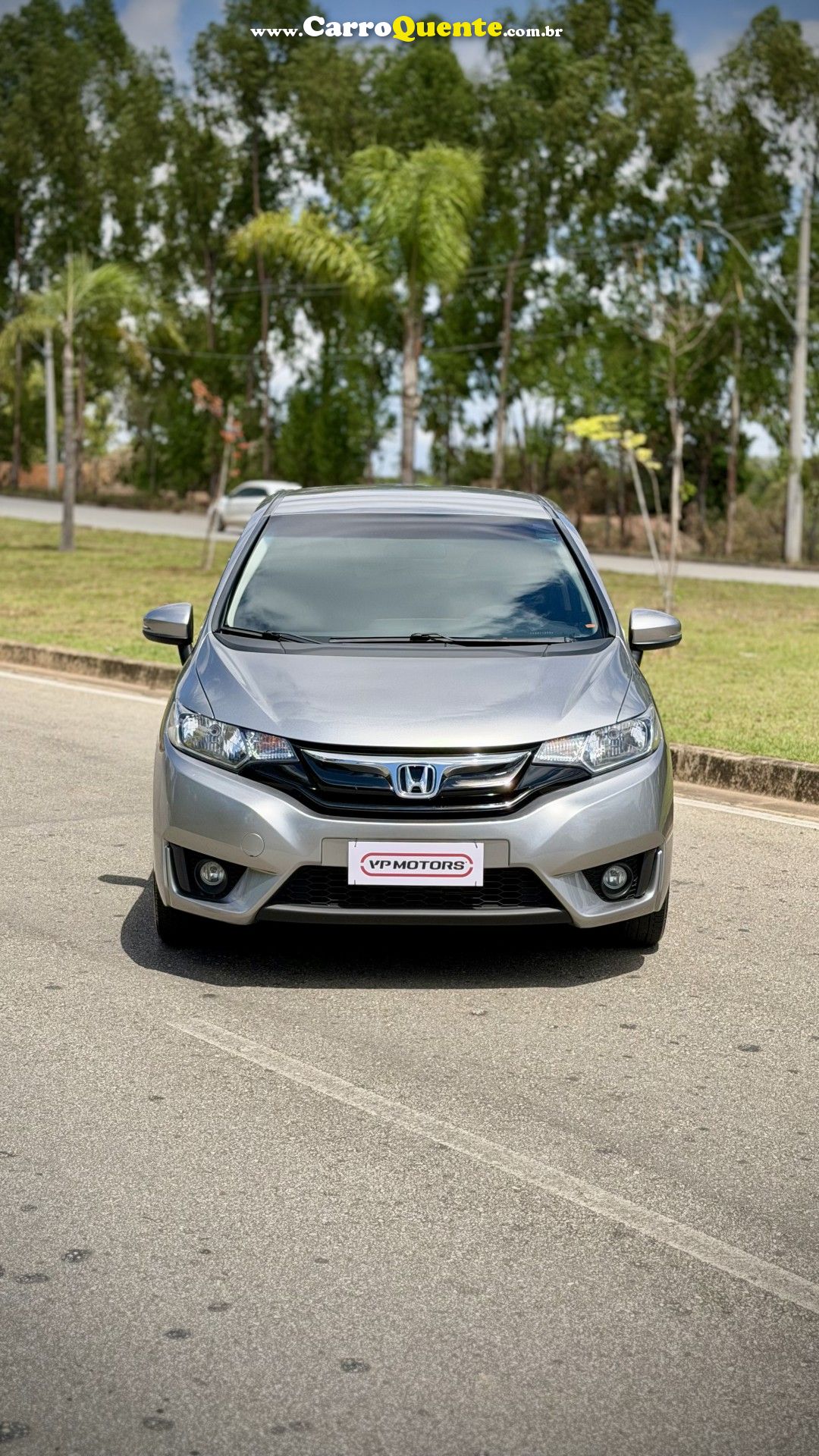 HONDA   FIT EXSEX 1.5 FLEXFLEXONE 16V 5P AUT.   CINZA 2016 1.5 GASOLINA - Loja