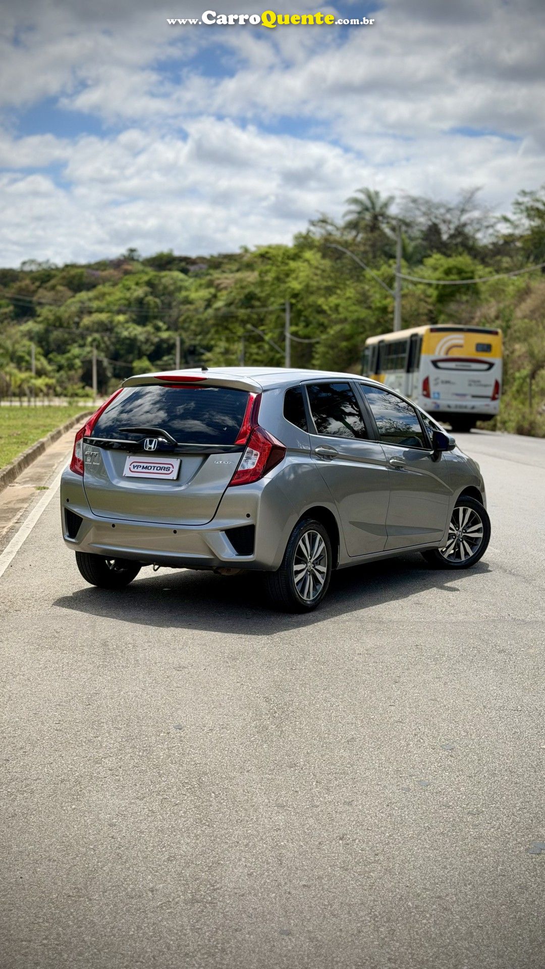 HONDA   FIT EXSEX 1.5 FLEXFLEXONE 16V 5P AUT.   CINZA 2016 1.5 GASOLINA - Loja