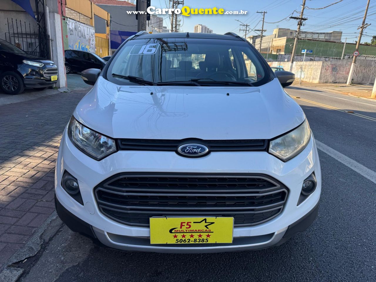 FORD   ECOSPORT FREESTYLE 2.0 16V 4WD FLEX 5P   BRANCO 2016 2.0 FLEX - Loja