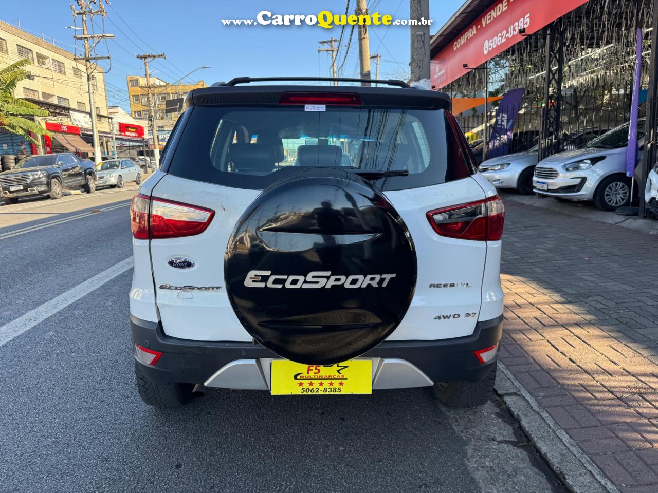 FORD   ECOSPORT FREESTYLE 2.0 16V 4WD FLEX 5P   BRANCO 2016 2.0 FLEX - Loja