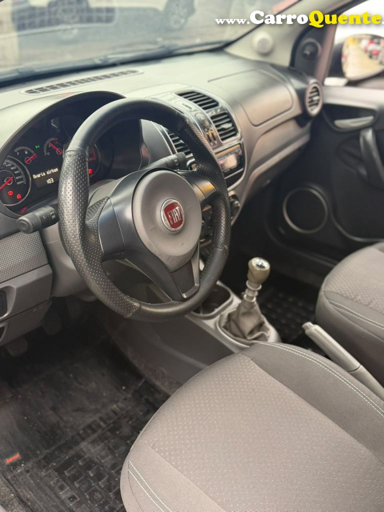 FIAT   GRAND SIENA ATTRAC. 1.4 EVO F.FLEX 8V   CINZA 2013 1.4 FLEX - Loja