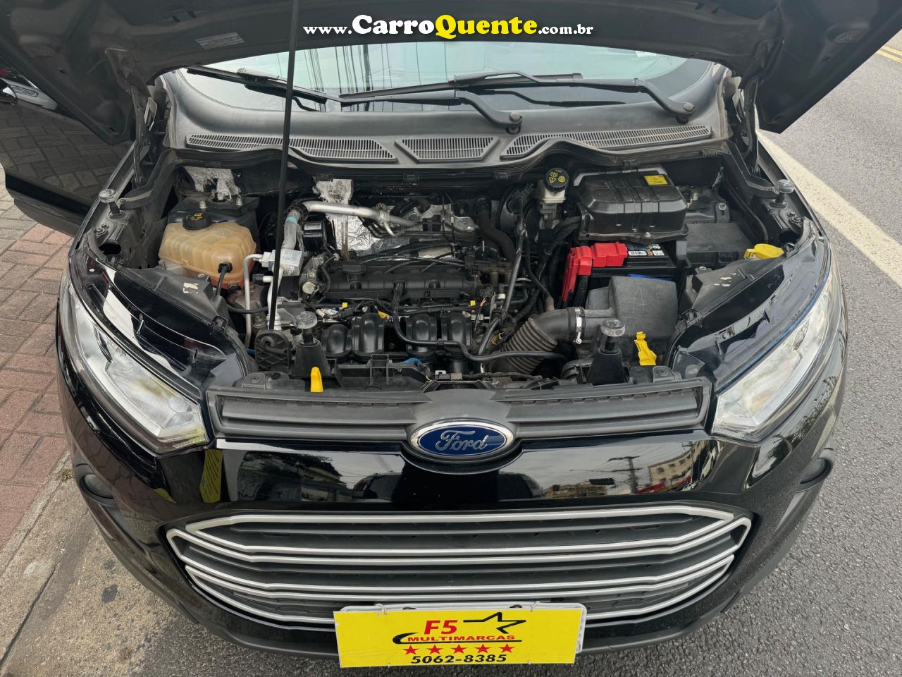 FORD   ECOSPORT SE 1.6 16V FLEX 5P AUT.   PRETO 2016 1.6 FLEX - Loja