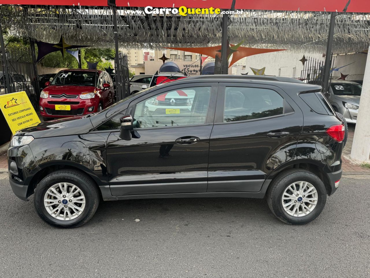 FORD   ECOSPORT SE 1.6 16V FLEX 5P AUT.   PRETO 2016 1.6 FLEX - Loja