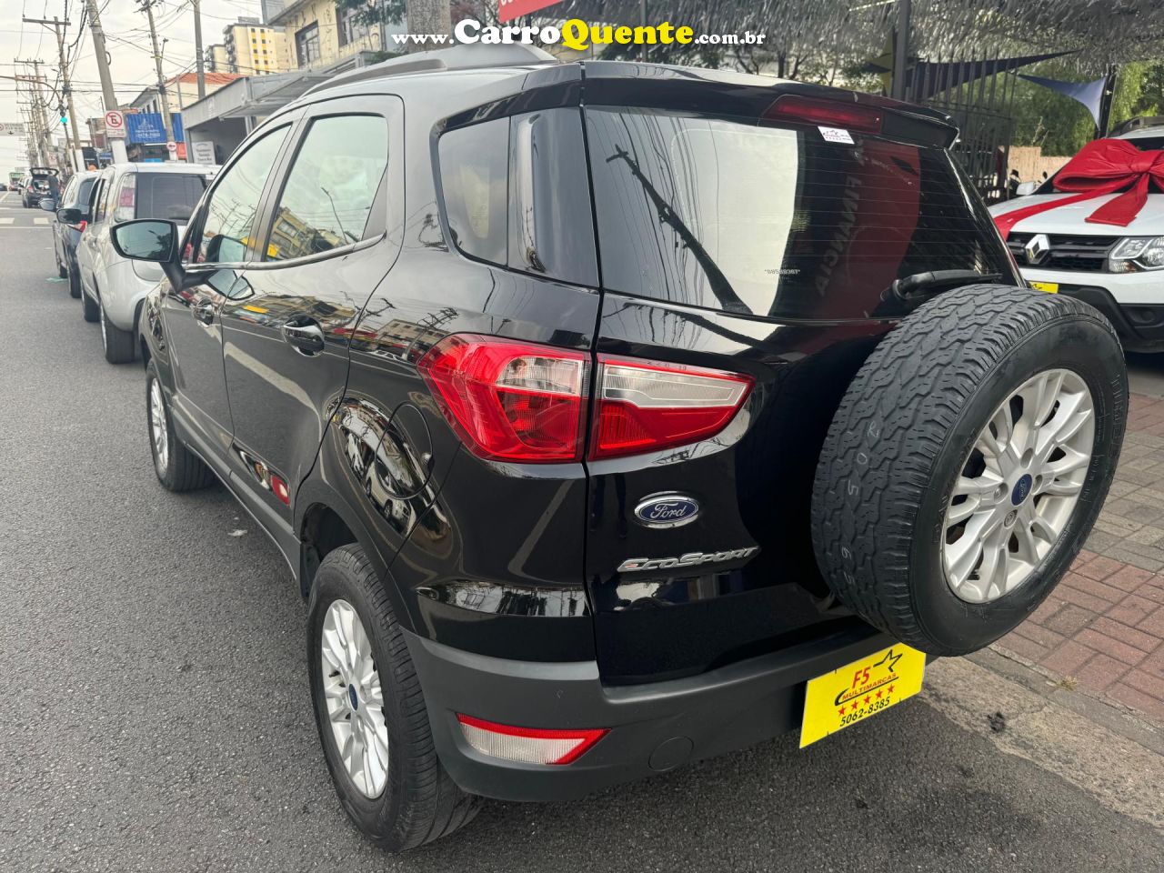 FORD   ECOSPORT SE 1.6 16V FLEX 5P AUT.   PRETO 2016 1.6 FLEX - Loja