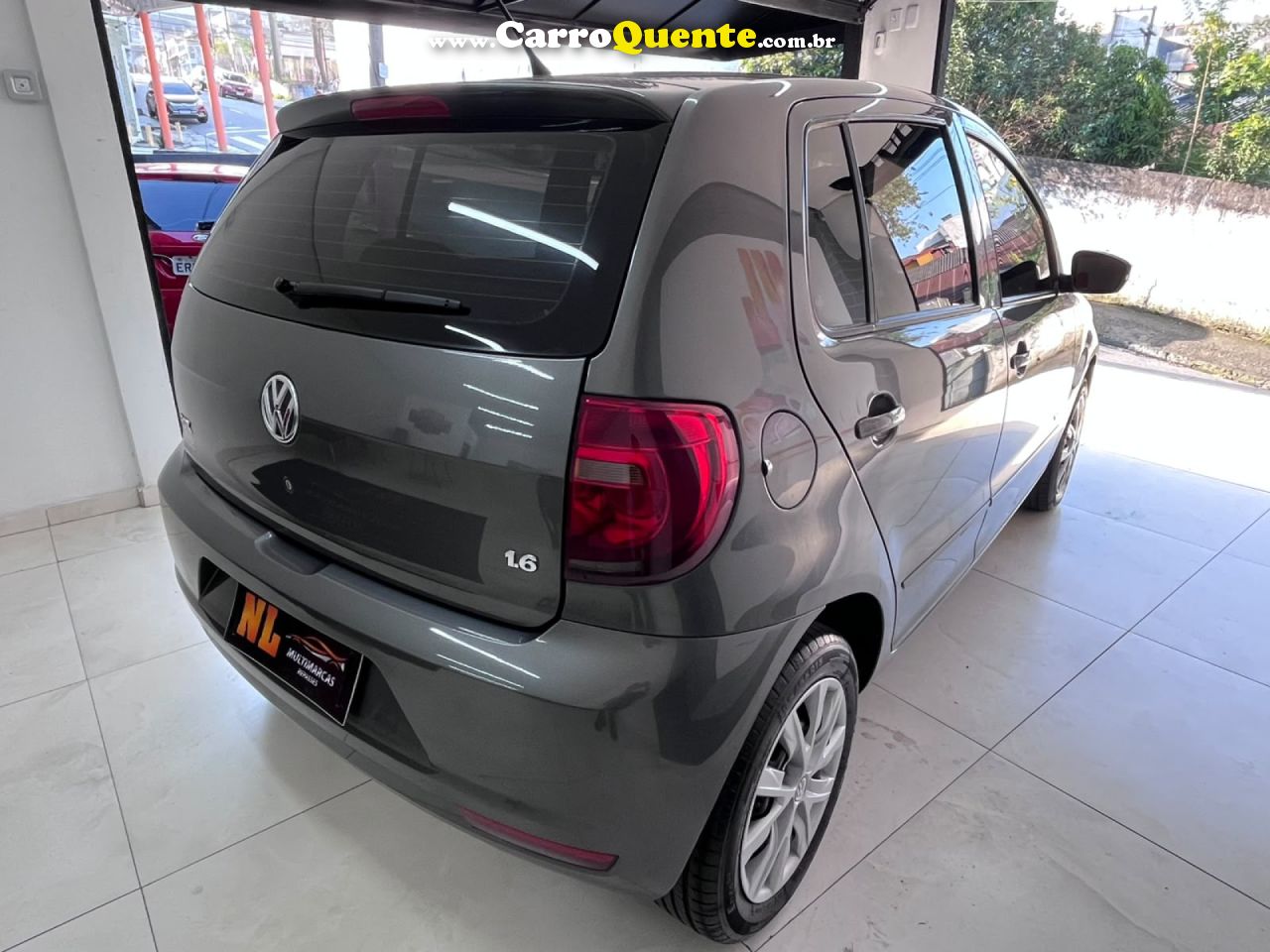 VOLKSWAGEN   FOX 1.6 MI TOTAL FLEX 8V 5P   CINZA 2012 1.6 FLEX - Loja