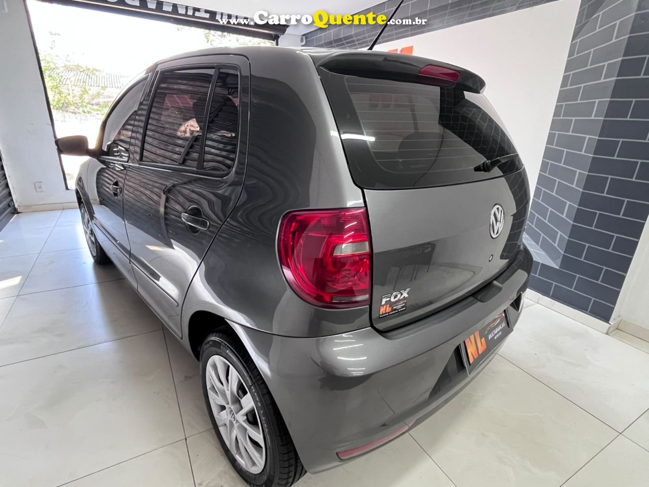 VOLKSWAGEN   FOX 1.6 MI TOTAL FLEX 8V 5P   CINZA 2012 1.6 FLEX - Loja