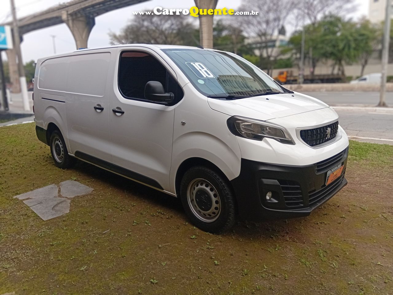 PEUGEOT   EXPERT BUSINESS PACK 1.6 TURBO DIESEL   BRANCO 2018 1.6 DIESEL - Loja
