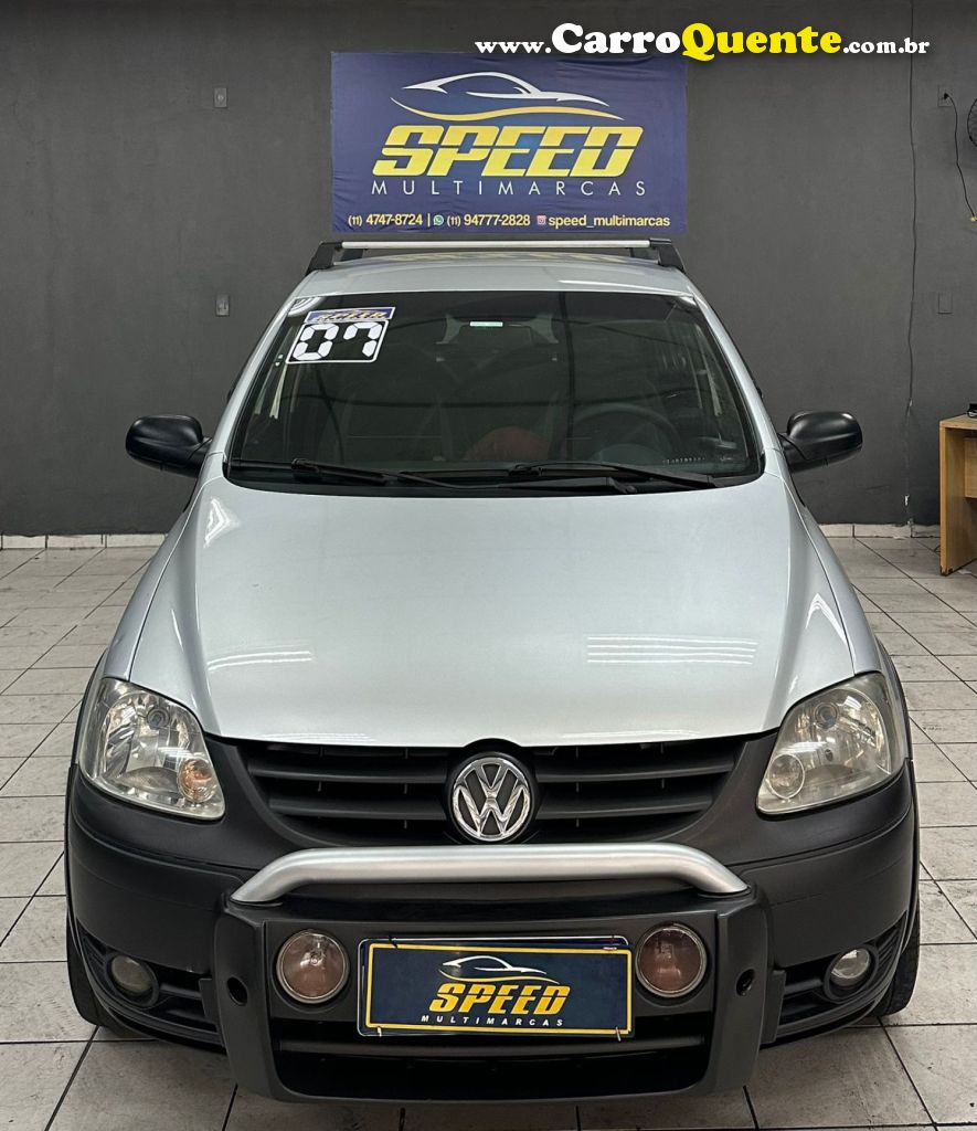 VOLKSWAGEN   CROSSFOX 1.6 MI TOTAL FLEX 8V 5P   PRATA 2007 1.6 FLEX - Loja
