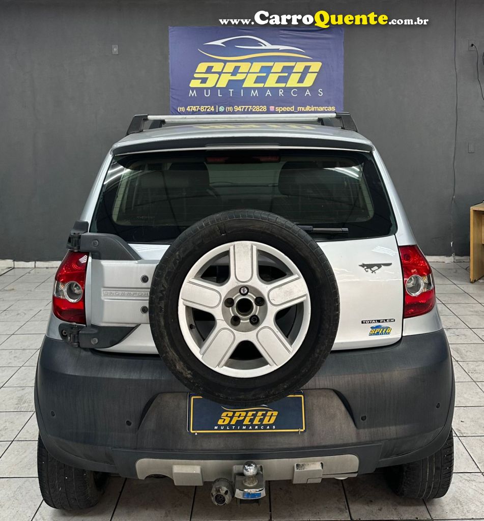 VOLKSWAGEN   CROSSFOX 1.6 MI TOTAL FLEX 8V 5P   PRATA 2007 1.6 FLEX - Loja
