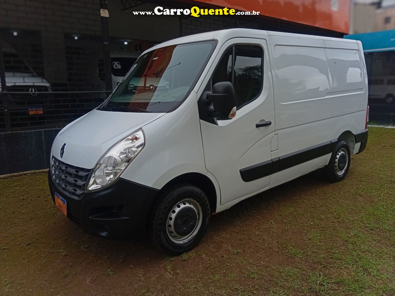 RENAULT   MASTER 2.3 DCI FURGÃO 16V DIESEL   BRANCO 2017 2.3 DIESEL - Loja