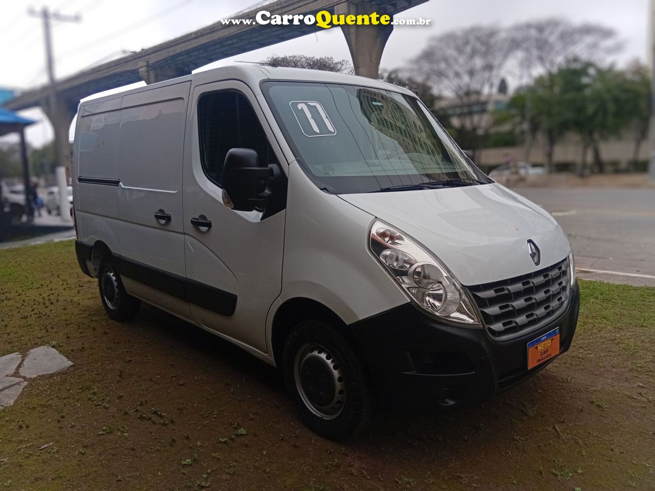 RENAULT   MASTER 2.3 DCI FURGÃO 16V DIESEL   BRANCO 2017 2.3 DIESEL - Loja
