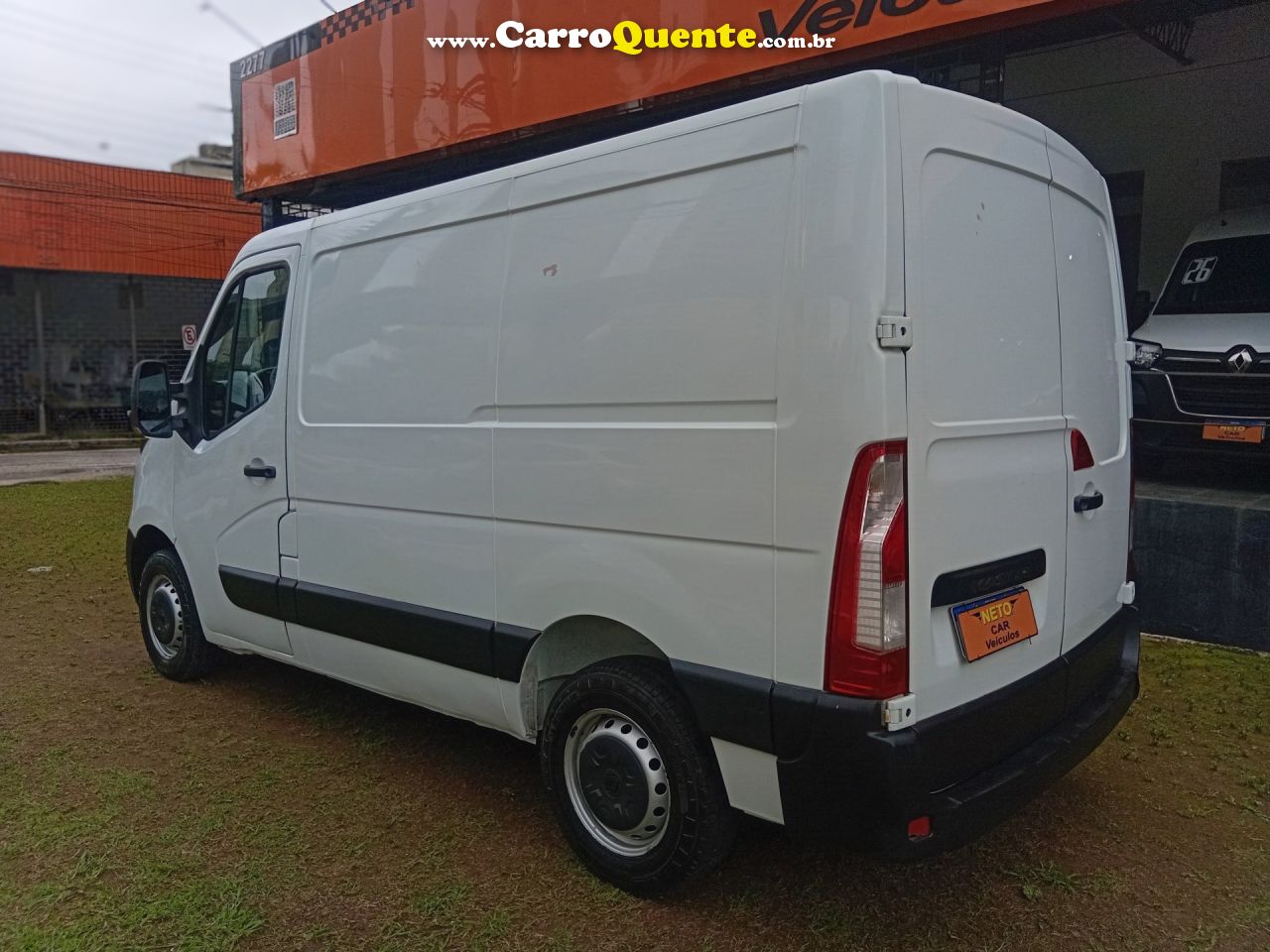 RENAULT   MASTER 2.3 DCI FURGÃO 16V DIESEL   BRANCO 2017 2.3 DIESEL - Loja