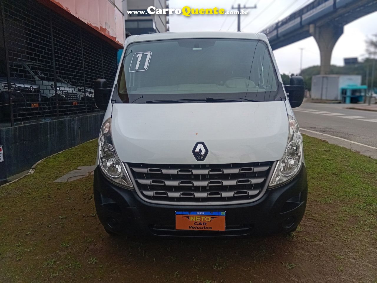RENAULT   MASTER 2.3 DCI FURGÃO 16V DIESEL   BRANCO 2017 2.3 DIESEL - Loja