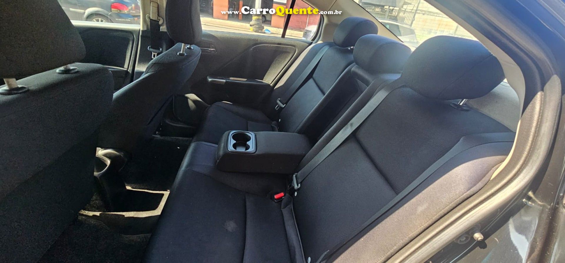 HONDA   CITY SEDAN EX 1.5 FLEX 16V 4P AUT.   PRETO 2015 1.5 FLEX - Loja