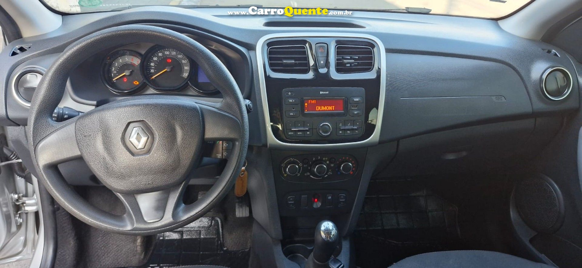 RENAULT   SANDERO STEPWAY EXP. FLEX 1.6 16V 5P   PRATA 2019 1.6 FLEX - Loja