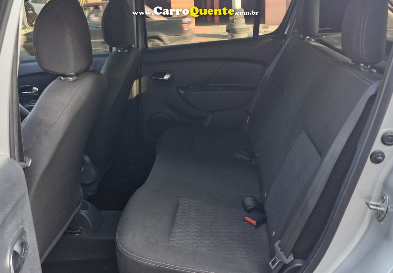 RENAULT   SANDERO STEPWAY EXP. FLEX 1.6 16V 5P   PRATA 2019 1.6 FLEX - Loja