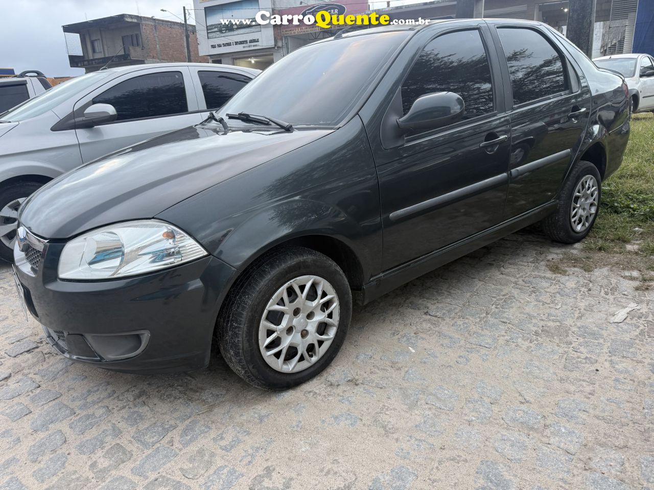 FIAT   SIENA EL 1.0 MPI FIRE FLEX 8V 4P   CINZA 2015 1.0 FLEX - Loja