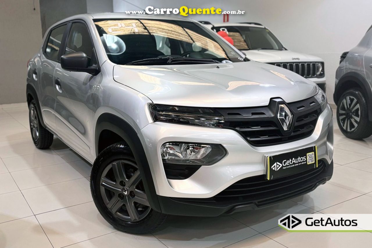 RENAULT   KWID ZEN 1.0 FLEX 12V 5P MEC.   PRATA 2024 1.0 FLEX - Loja