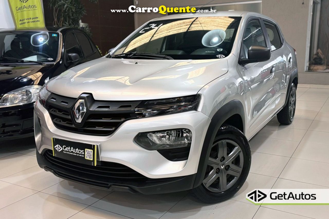 RENAULT   KWID ZEN 1.0 FLEX 12V 5P MEC.   PRATA 2024 1.0 FLEX - Loja