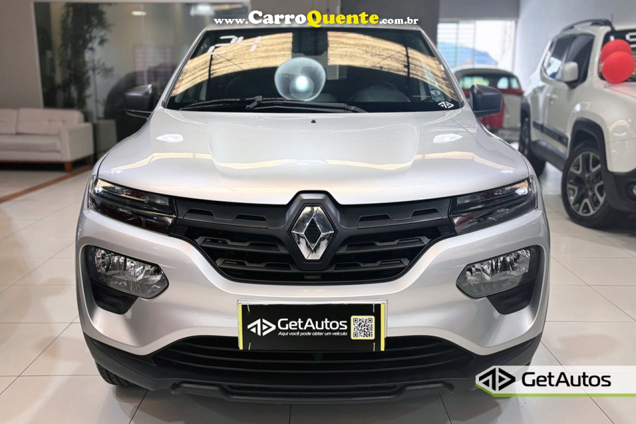 RENAULT   KWID ZEN 1.0 FLEX 12V 5P MEC.   PRATA 2024 1.0 FLEX - Loja