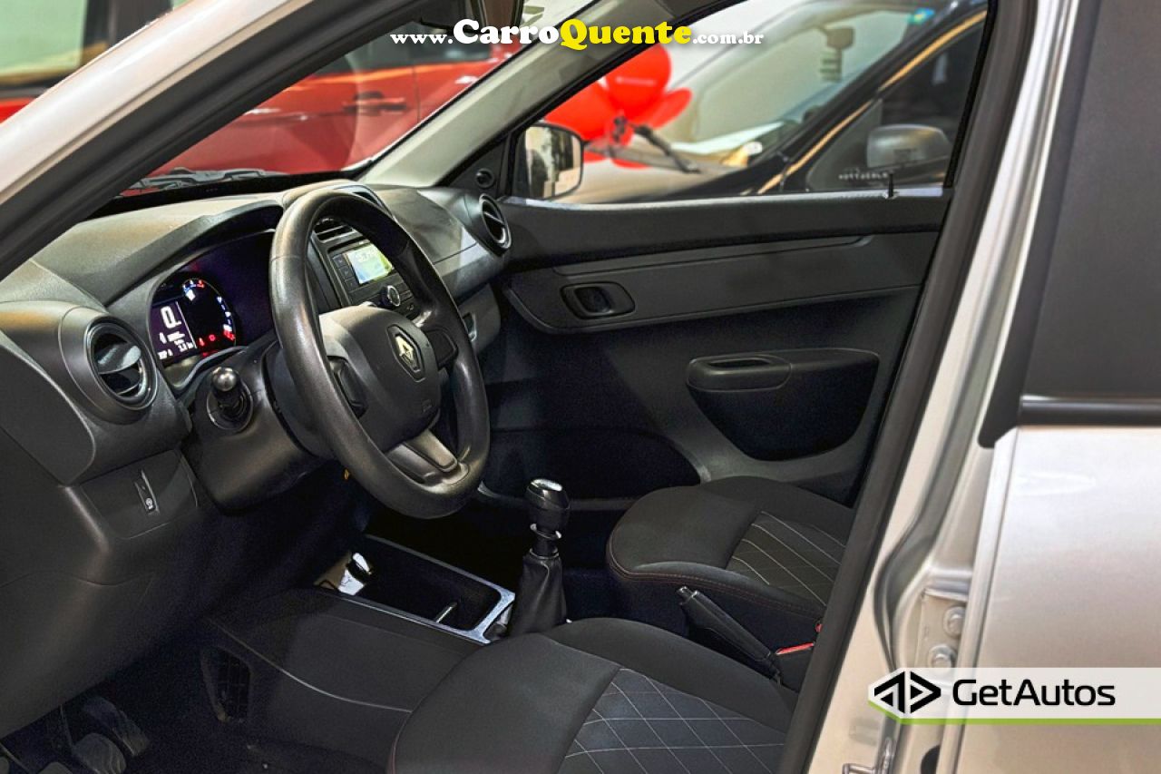 RENAULT   KWID ZEN 1.0 FLEX 12V 5P MEC.   PRATA 2024 1.0 FLEX - Loja
