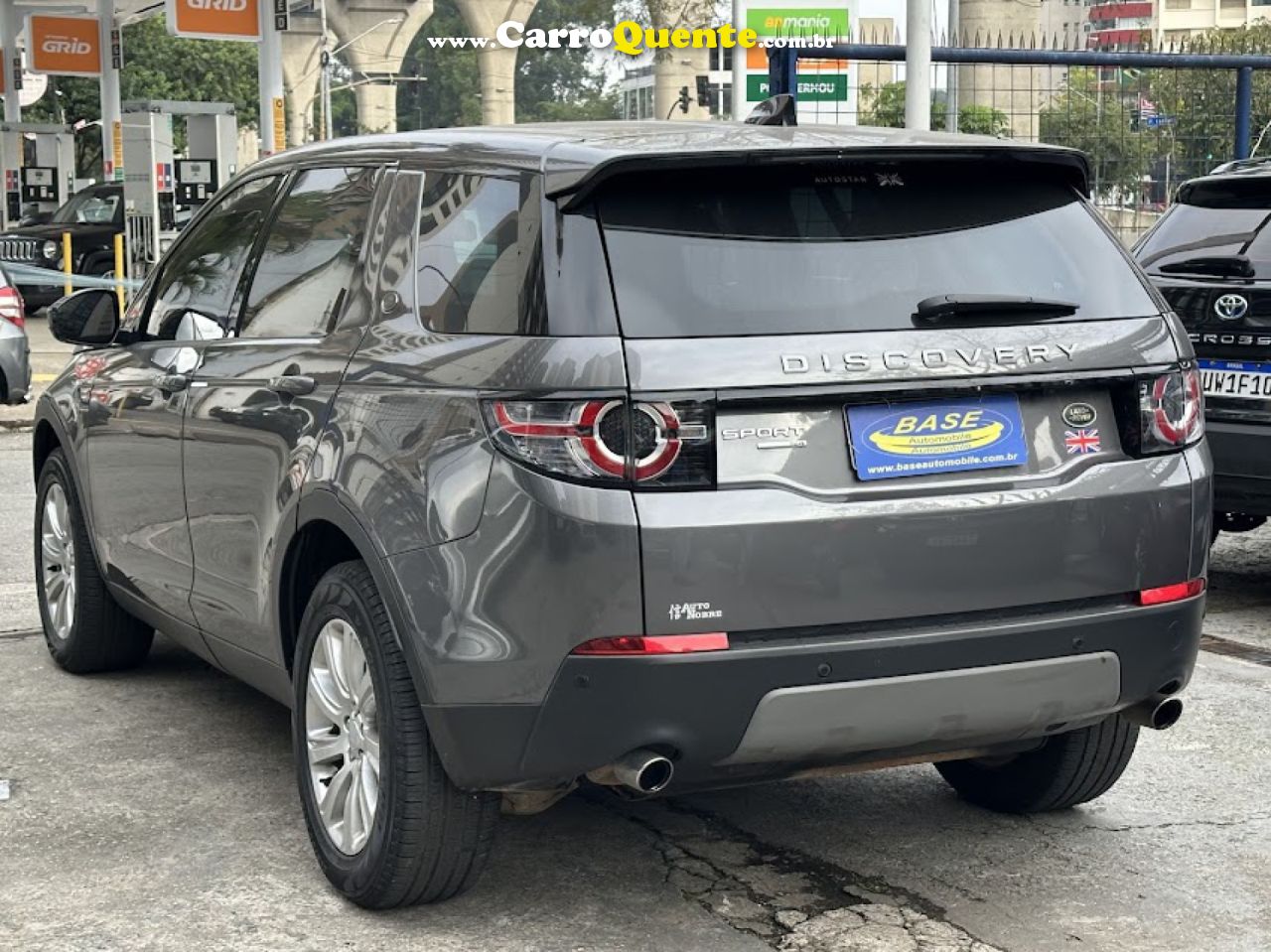 LAND ROVER   DISCOVERY SPORT 2.0 16V SI4 TURBO GASOLINA SE 4P AUTOMÁTICO   CINZA 2017 2.0 GASOLINA - Loja