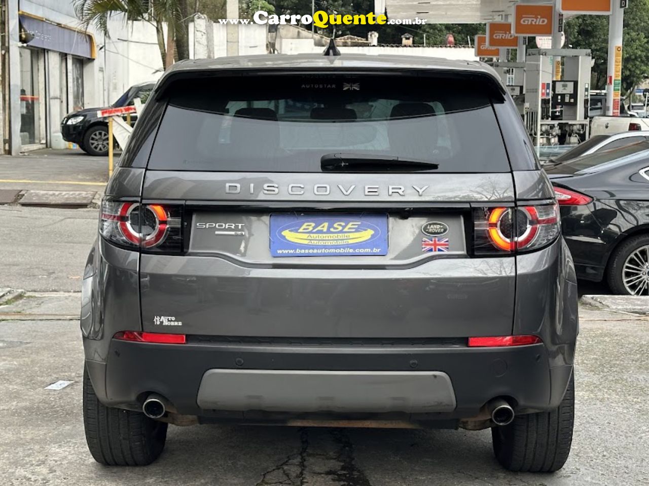 LAND ROVER   DISCOVERY SPORT 2.0 16V SI4 TURBO GASOLINA SE 4P AUTOMÁTICO   CINZA 2017 2.0 GASOLINA - Loja