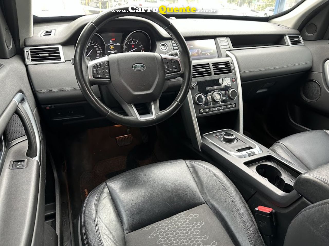 LAND ROVER   DISCOVERY SPORT 2.0 16V SI4 TURBO GASOLINA SE 4P AUTOMÁTICO   CINZA 2017 2.0 GASOLINA - Loja
