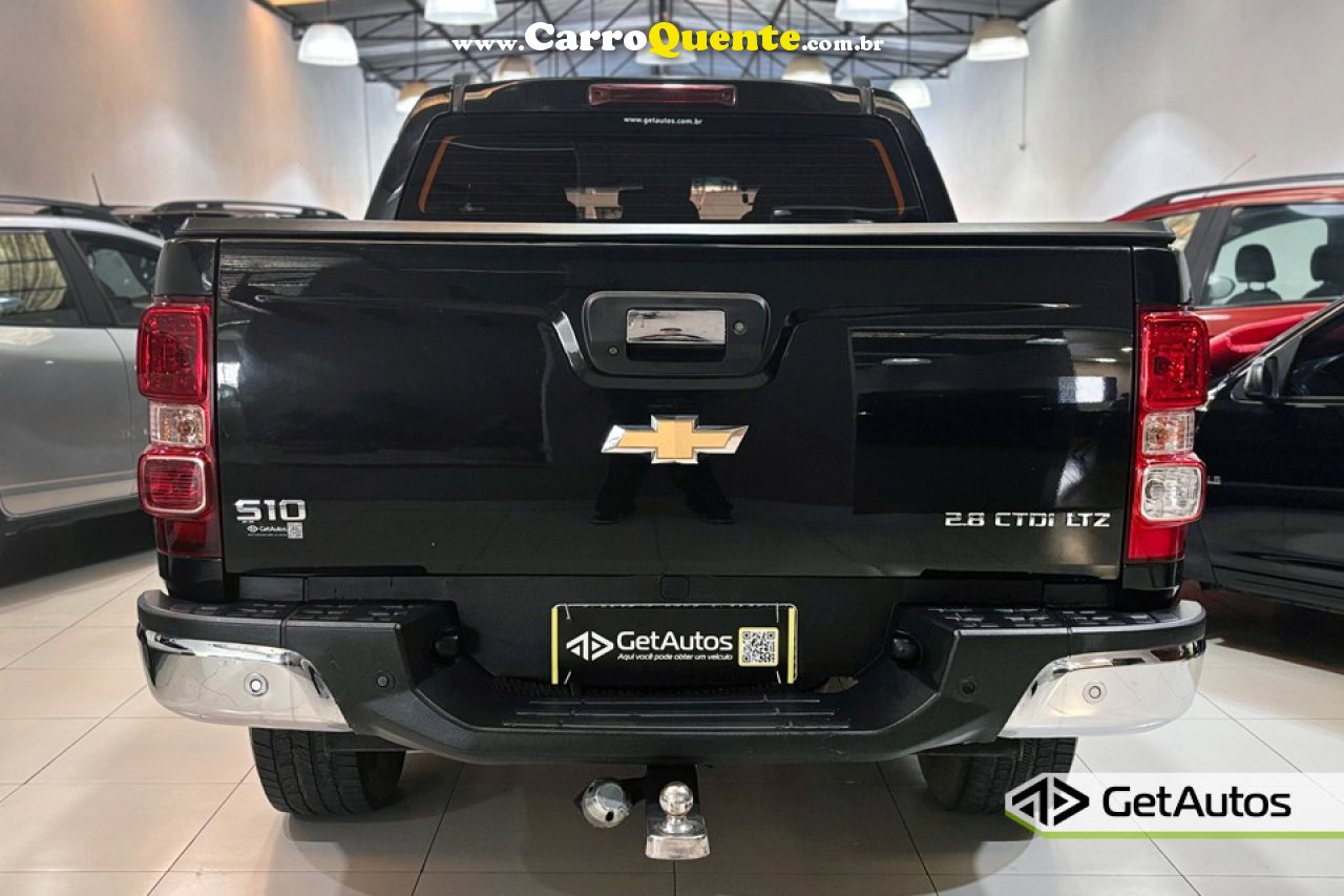 CHEVROLET   S10 PICK-UP LTZ 2.8 TDI 4X4 CD DIES.AUT   PRETO 2020 2.8 DIESEL - Loja