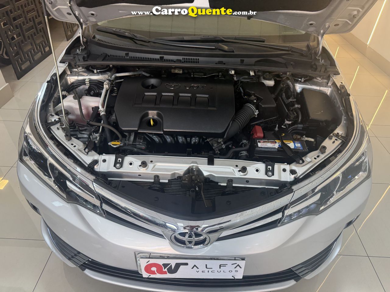 TOYOTA   COROLLA XEI 2.0 FLEX 16V AUT.   PRATA 2018 2.0 FLEX - Loja