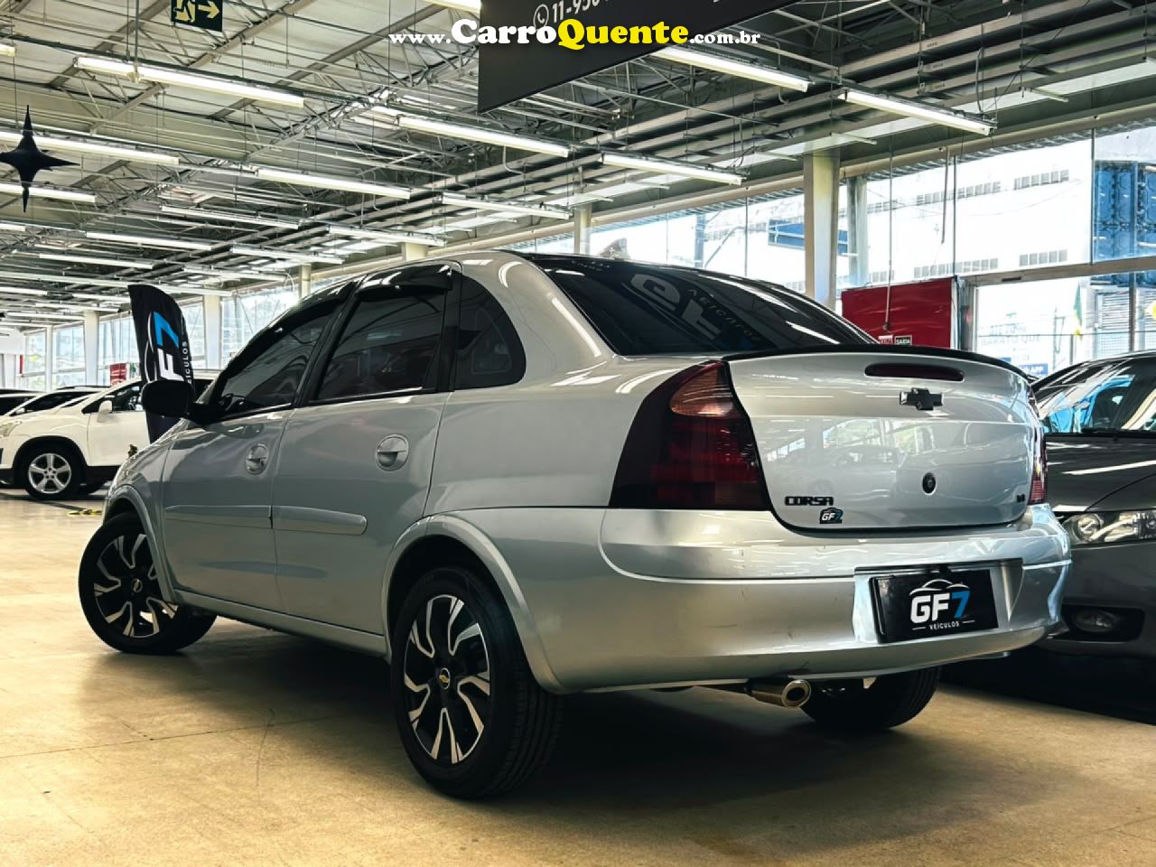 CHEVROLET   CORSA SED. PREMIUM 1.4 8V ECONOFLEX 4P   PRATA 2011 1.4 GASOLINA - Loja