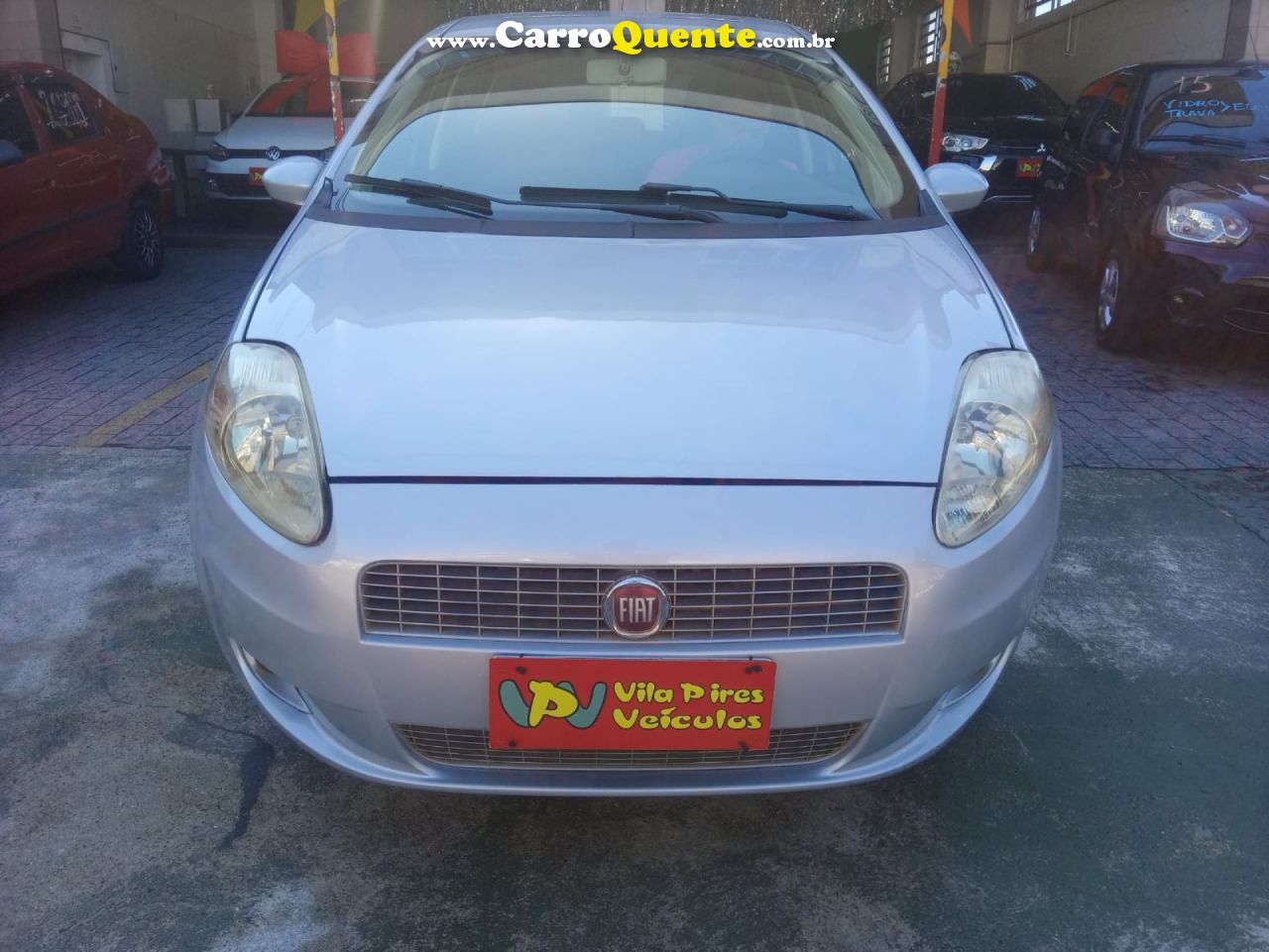 FIAT   PUNTO  ELX 1.4 FIRE FLEX 8V 5P   PRATA 2010 1.4 FLEX - Loja