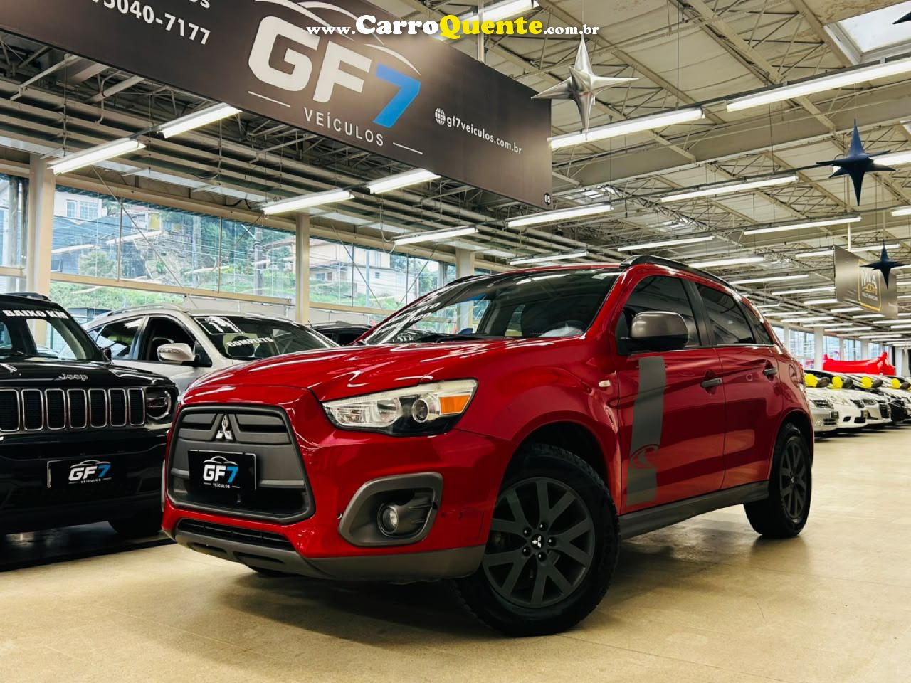 MITSUBISHI   ASX 2.0 16V 160CV AUT.   VERMELHO 2016 2.0 GASOLINA - Loja
