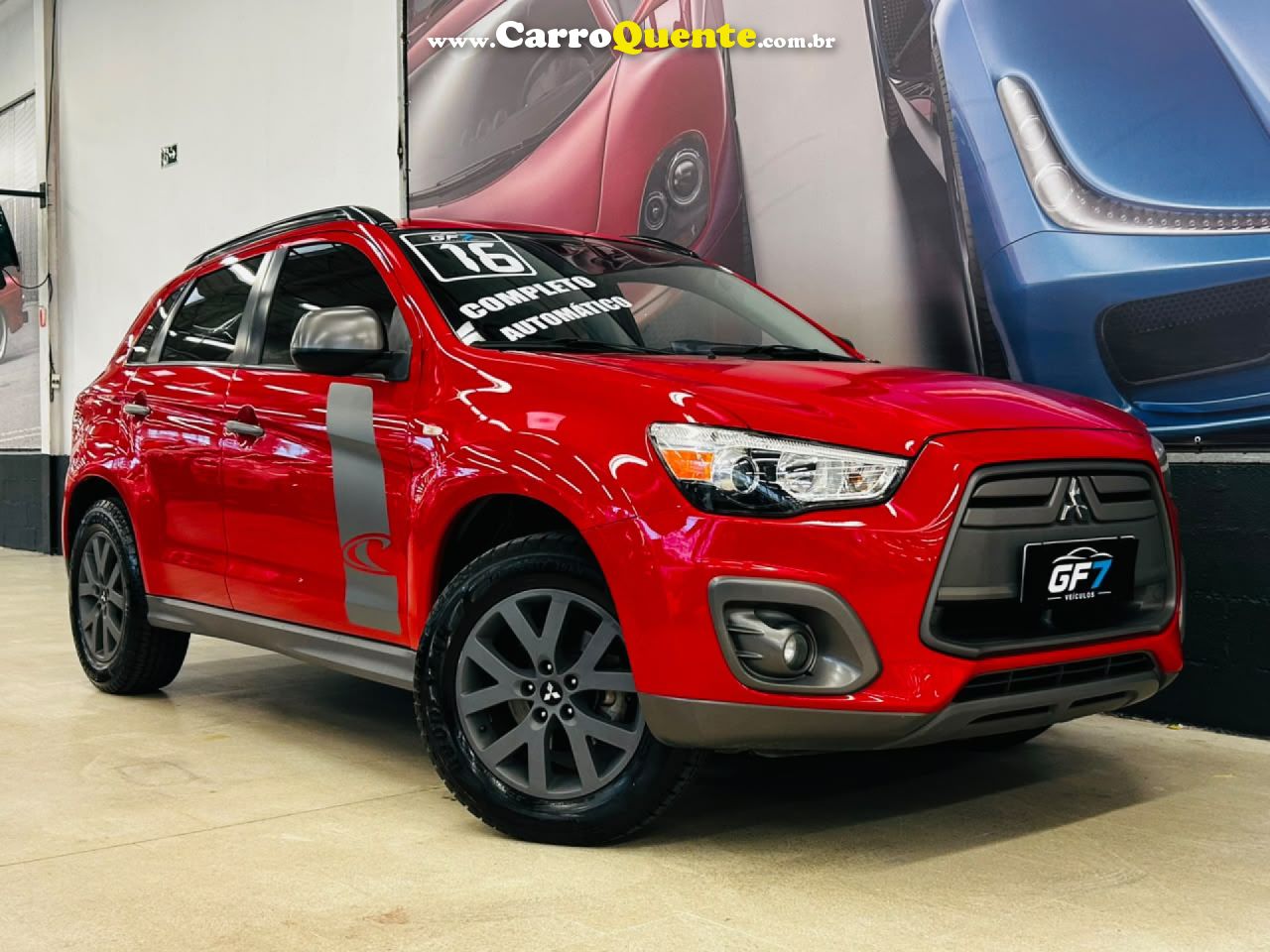 MITSUBISHI   ASX 2.0 16V 160CV AUT.   VERMELHO 2016 2.0 GASOLINA - Loja