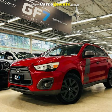 MITSUBISHI   ASX 2.0 16V 160CV AUT.   VERMELHO 2016 2.0 GASOLINA
