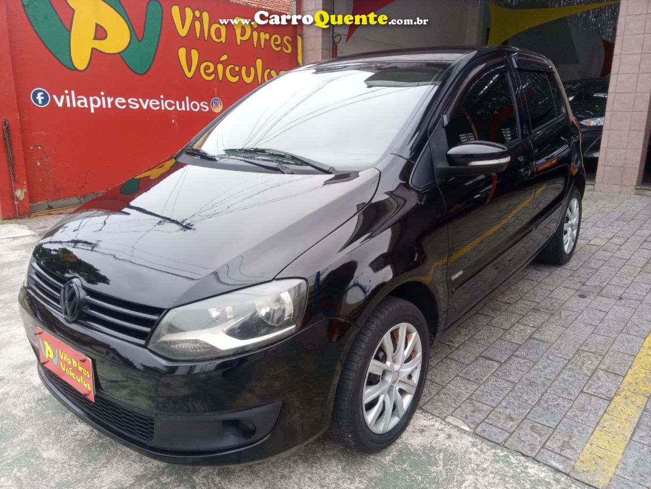 VOLKSWAGEN   FOX PLUS 1.0MI 1.0MI TOTAL FLEX 8V 4P   PRETO 2010 1.0 FLEX - Loja