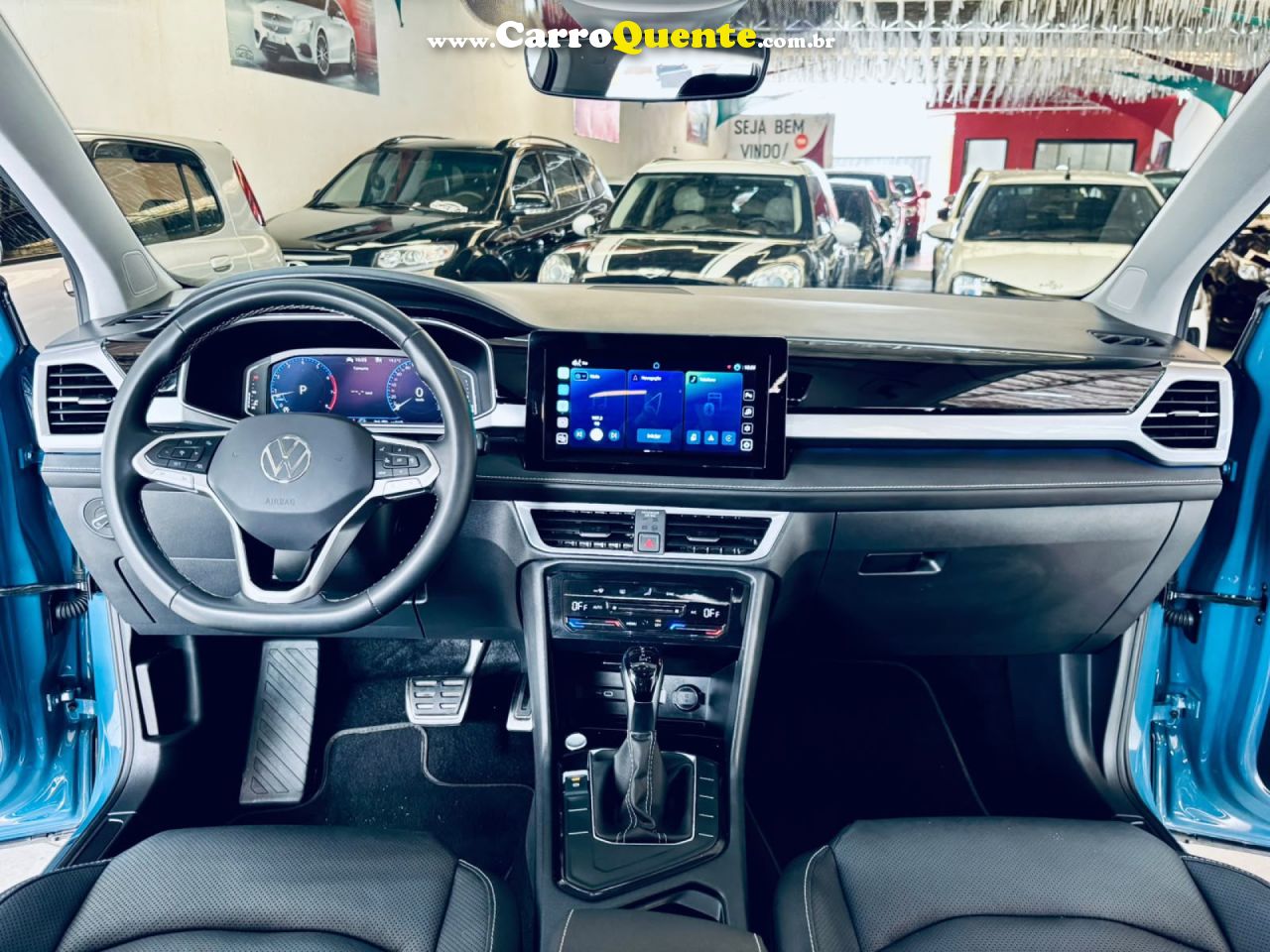 VOLKSWAGEN   TAOS HIGHLINE 1.4 250 TSI FLEX AUT.   AZUL 2026 1.4 FLEX - Loja