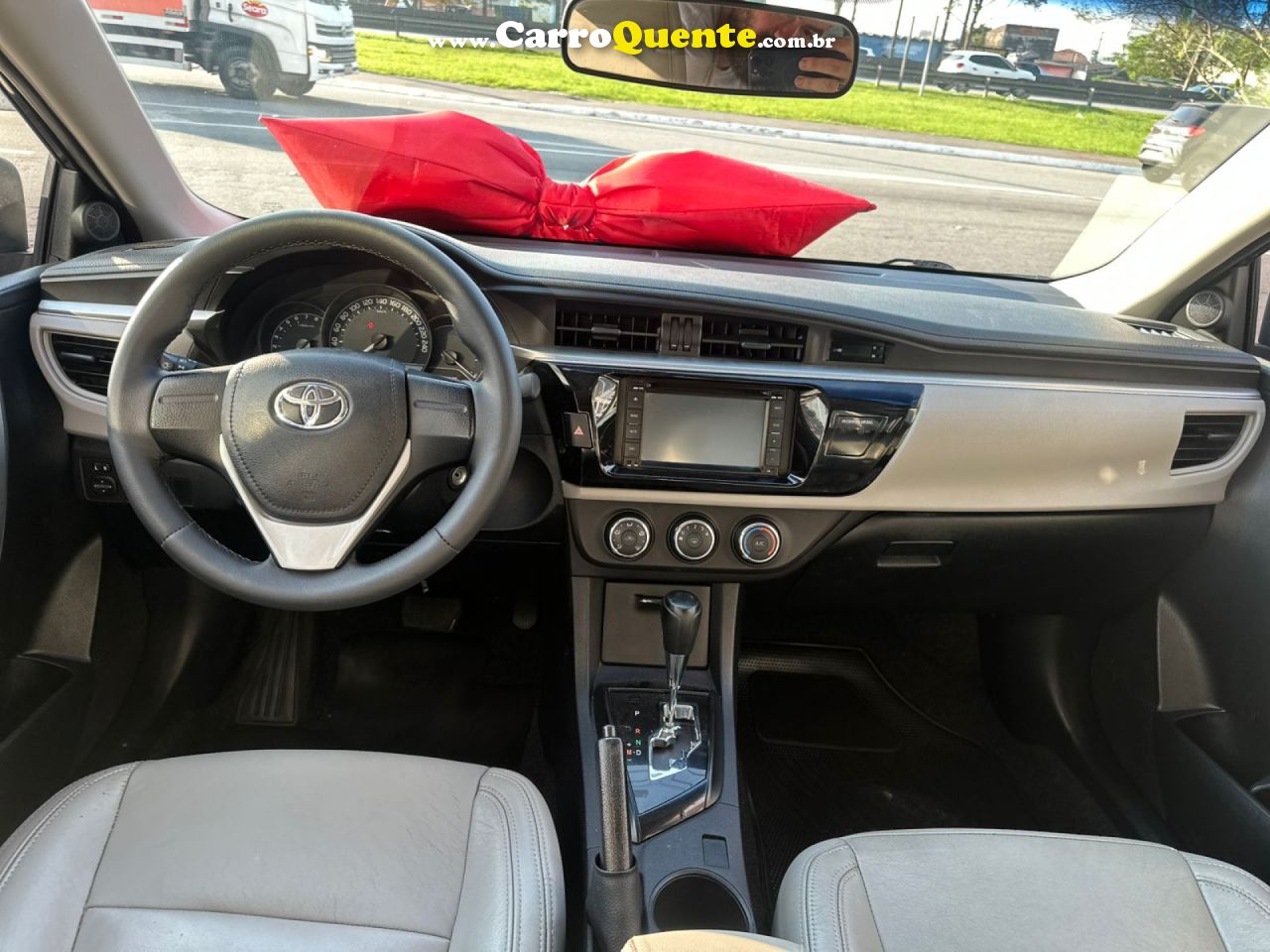 TOYOTA   COROLLA GLI 1.8 FLEX 16V  AUT.   CINZA 2017 1.8 FLEX - Loja