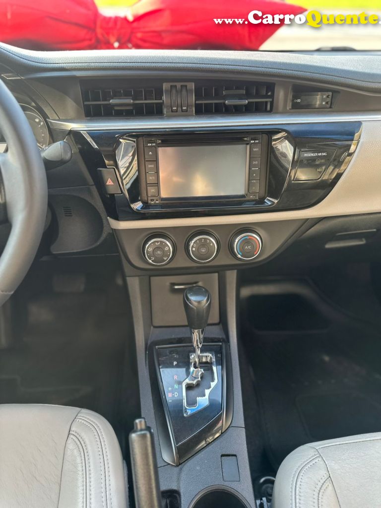 TOYOTA   COROLLA GLI 1.8 FLEX 16V  AUT.   CINZA 2017 1.8 FLEX - Loja