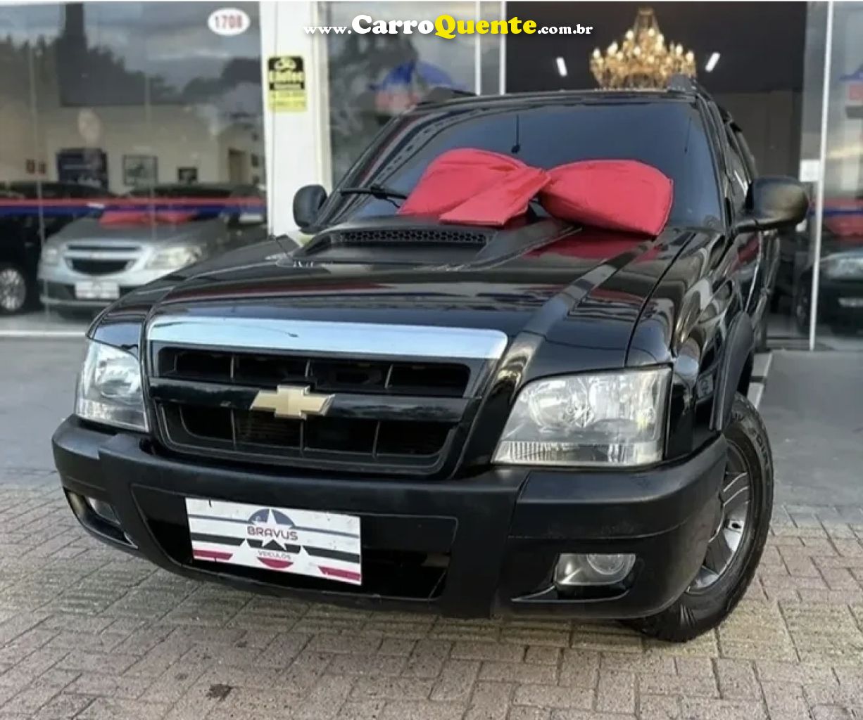 CHEVROLET   S10 P-UP ADVANT. 2.42.4 MPFI F.POWER CD   PRETO 2011 2.4 FLEX - Loja