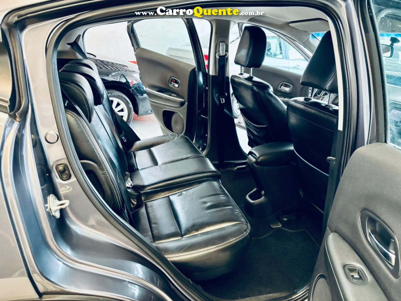 HONDA   HR-V EX 1.8 FLEXONE 16V 5P AUT.   CINZA 2016 1.8 FLEX - Loja
