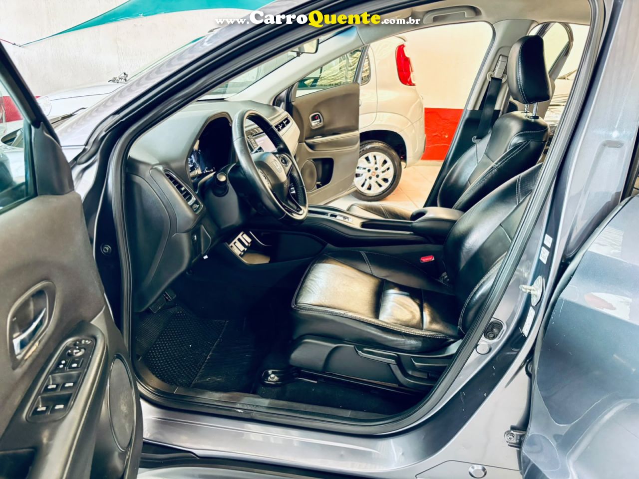 HONDA   HR-V EX 1.8 FLEXONE 16V 5P AUT.   CINZA 2016 1.8 FLEX - Loja