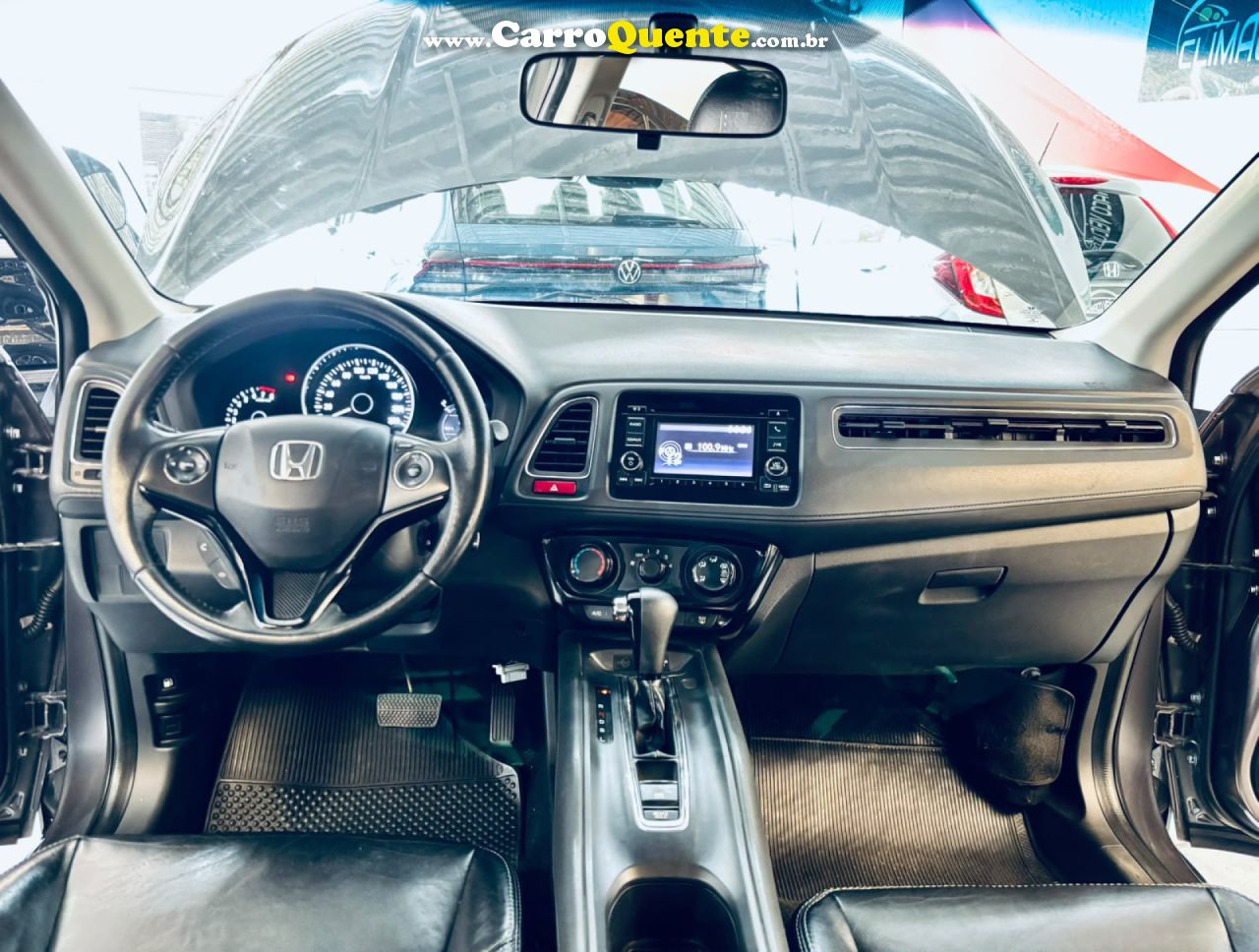 HONDA   HR-V EX 1.8 FLEXONE 16V 5P AUT.   CINZA 2016 1.8 FLEX - Loja