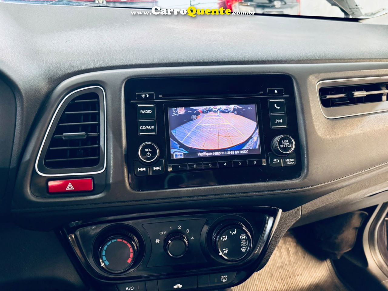 HONDA   HR-V EX 1.8 FLEXONE 16V 5P AUT.   CINZA 2016 1.8 FLEX - Loja