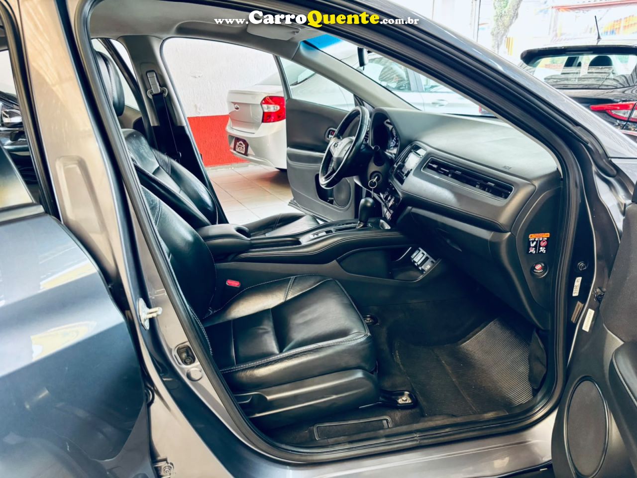 HONDA   HR-V EX 1.8 FLEXONE 16V 5P AUT.   CINZA 2016 1.8 FLEX - Loja