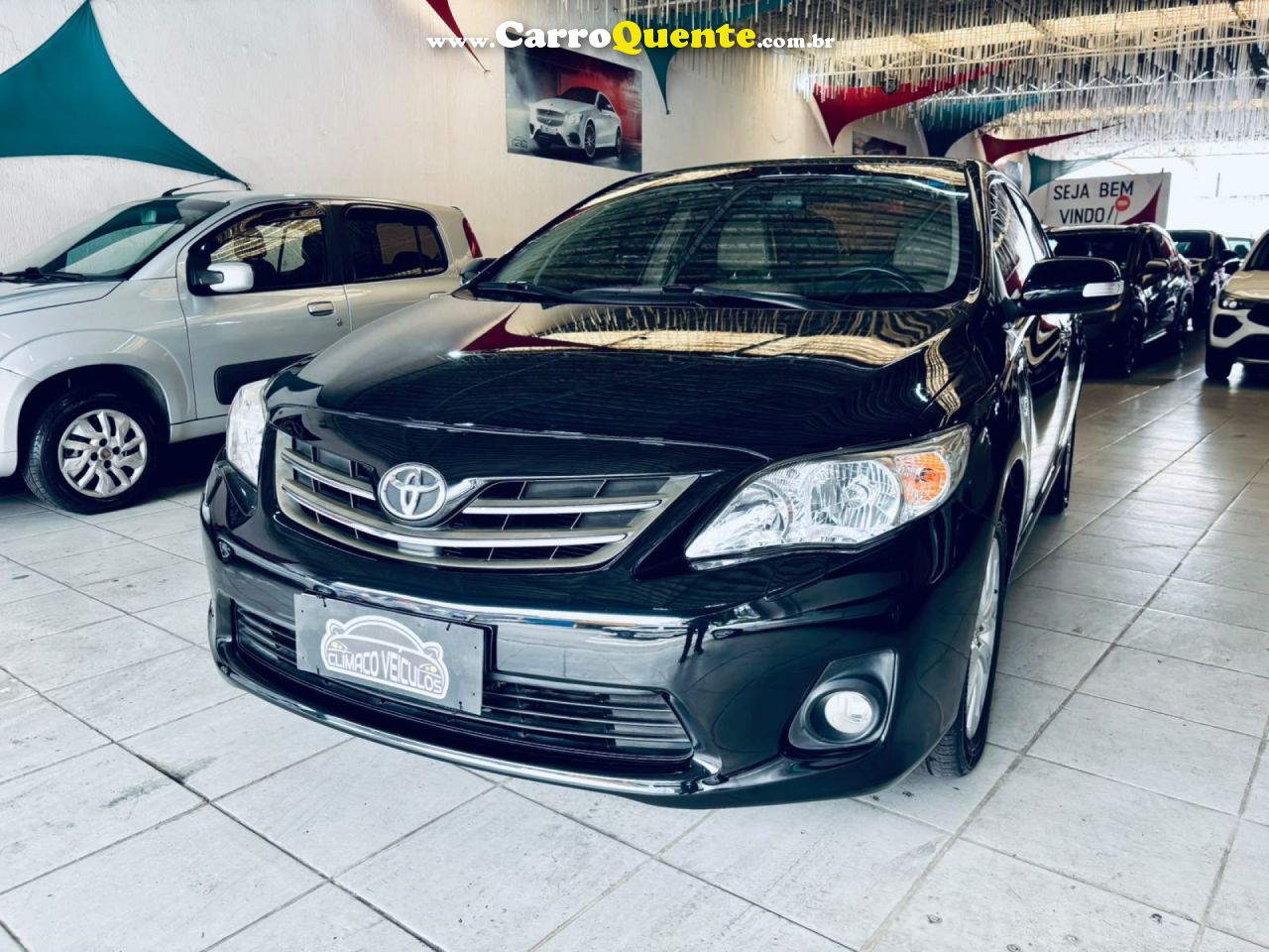 TOYOTA   COROLLA ALTIS 2.0 FLEX 16V AUT.   PRETO 2014 2.0 FLEX - Loja